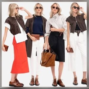 WJ MARTIN Rich Chocolate Brown Cropped Vest